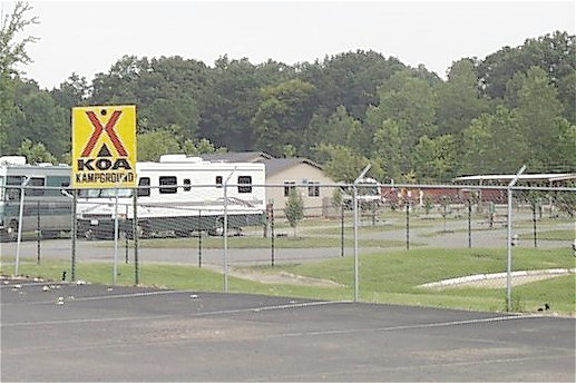 A KOA next to Graceland